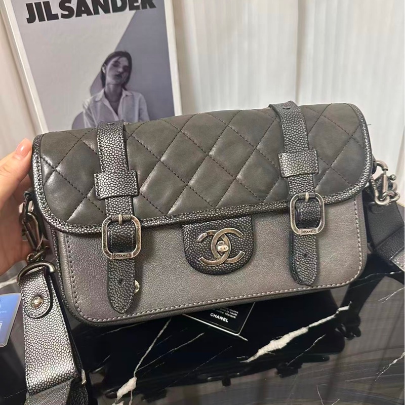 限量款全配❤️ 香奈兒 #珍珠魚皮 #荔枝皮 #劍橋包 #孟買cf 劉雯同款-5