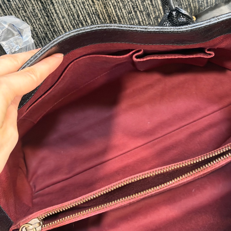 🈶保卡❤️ 香奈兒 #黑金 #荔枝皮 #托特包 #孟買系列-18