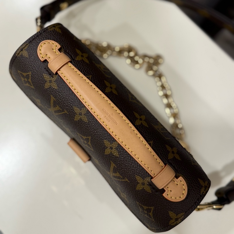 （極新甜價）Louis vuitton路易威登LV 老花鏈條小郵差包-1