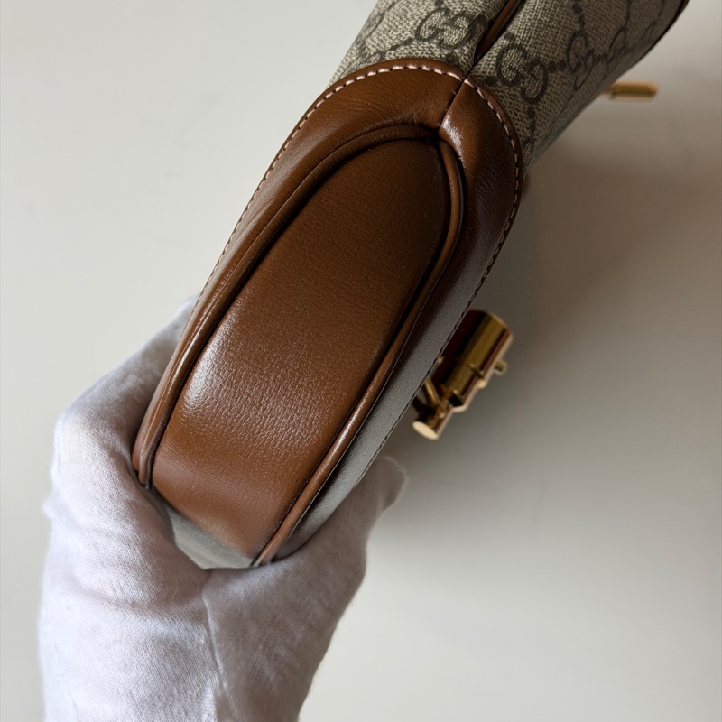 914intheair『全新閒置』IU李知恩同款Gucci Jackie 1961 賈姬包small小號老花-18