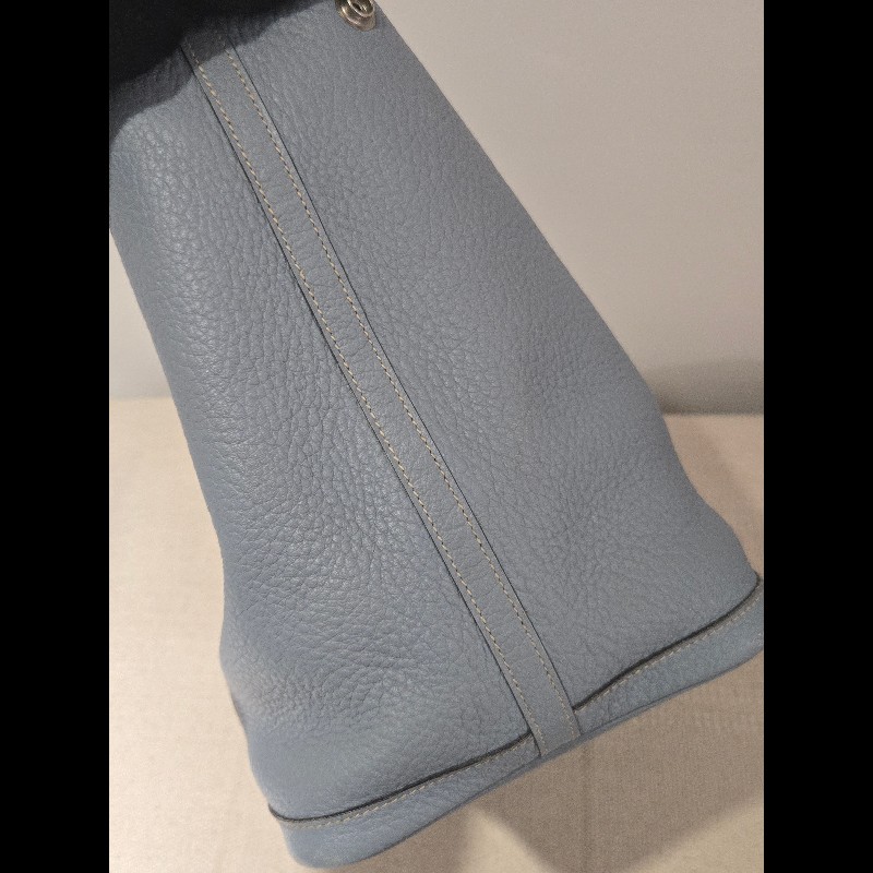 經典愛馬仕入坑首選 ✨ Hermes 愛馬仕 Garden Party 36 氣質灰藍 霧霾藍 手提包 肩背包 gp36-17