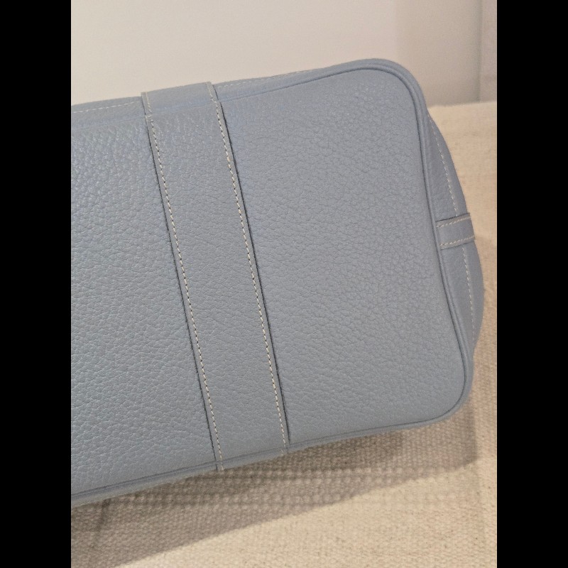 經典愛馬仕入坑首選 ✨ Hermes 愛馬仕 Garden Party 36 氣質灰藍 霧霾藍 手提包 肩背包 gp36-29