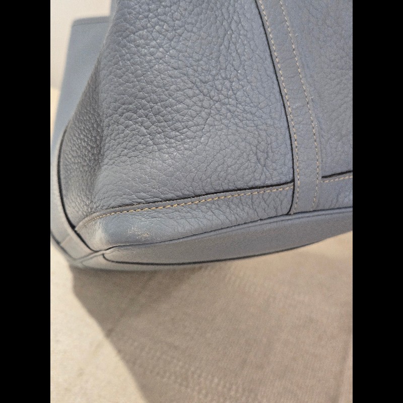 經典愛馬仕入坑首選 ✨ Hermes 愛馬仕 Garden Party 36 氣質灰藍 霧霾藍 手提包 肩背包 gp36-34