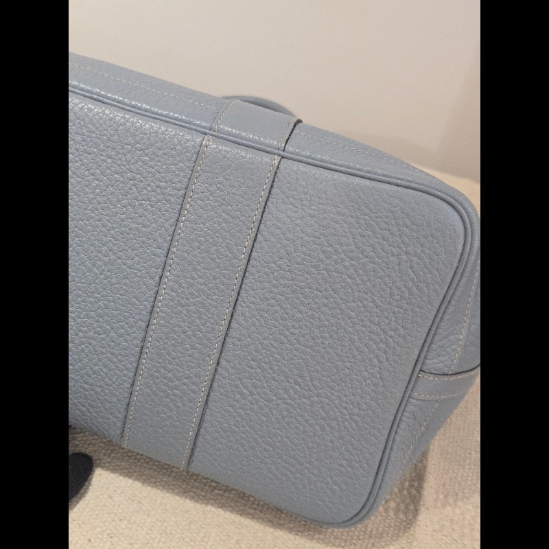 經典愛馬仕入坑首選 ✨ Hermes 愛馬仕 Garden Party 36 氣質灰藍 霧霾藍 手提包 肩背包 gp36-36