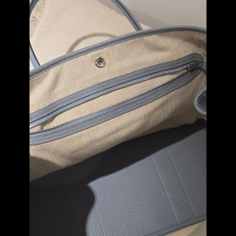 經典愛馬仕入坑首選 ✨ Hermes 愛馬仕 Garden Party 36 氣質灰藍 霧霾藍 手提包 肩背包 gp36-52