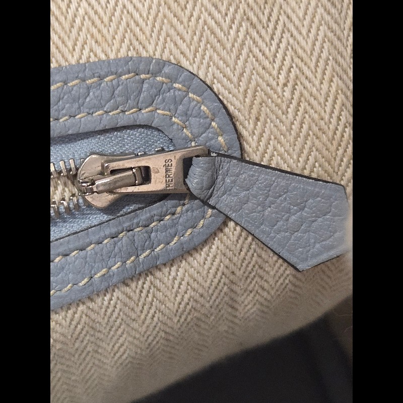 經典愛馬仕入坑首選 ✨ Hermes 愛馬仕 Garden Party 36 氣質灰藍 霧霾藍 手提包 肩背包 gp36-53