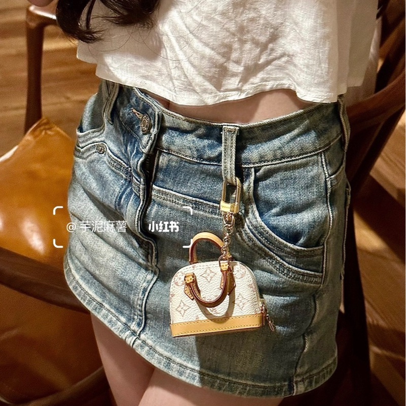 ❣️【NS級-全新閒置品】 LV 超mini貝殼包掛件-4