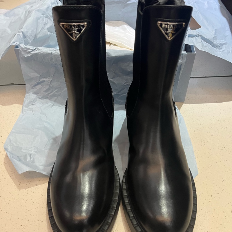 PRADA 切爾西短靴-0