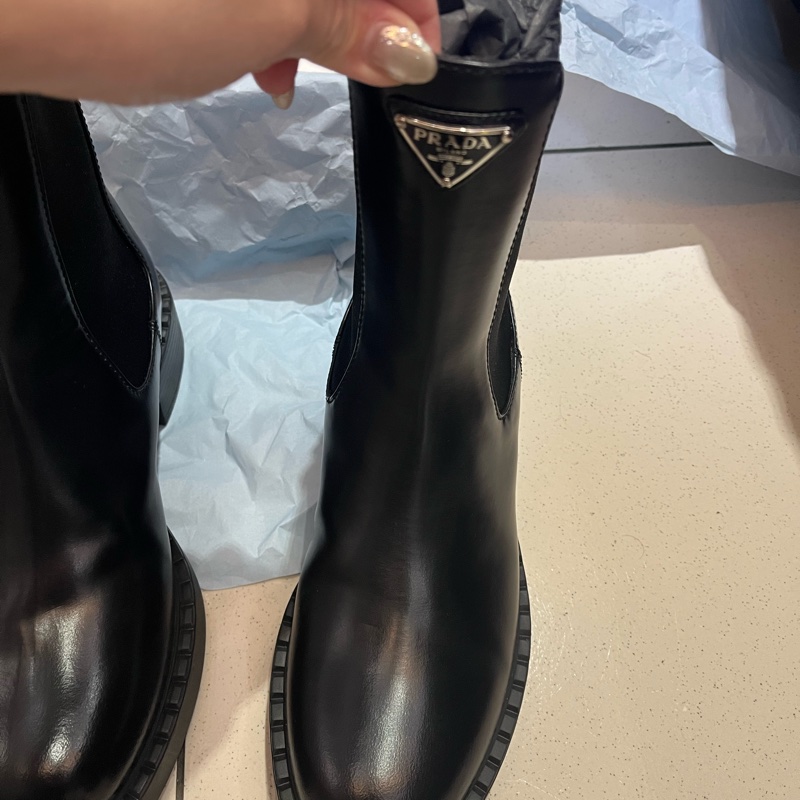 PRADA 切爾西短靴-4