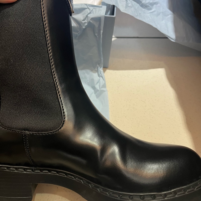 PRADA 切爾西短靴-12