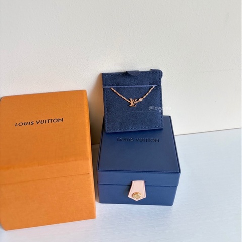 ❣️【NS級-全新閒置品】 LV 18K金單鑽字母手鏈