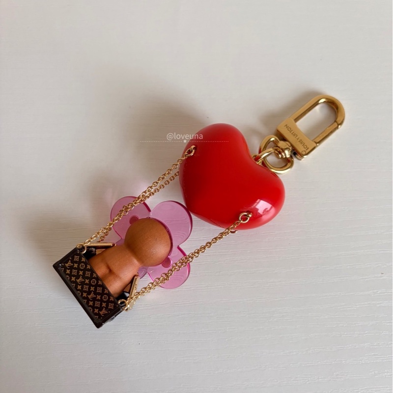 ❣️【NS級-全新閒置品】 LV 愛心熱氣球Vivienne掛飾-2