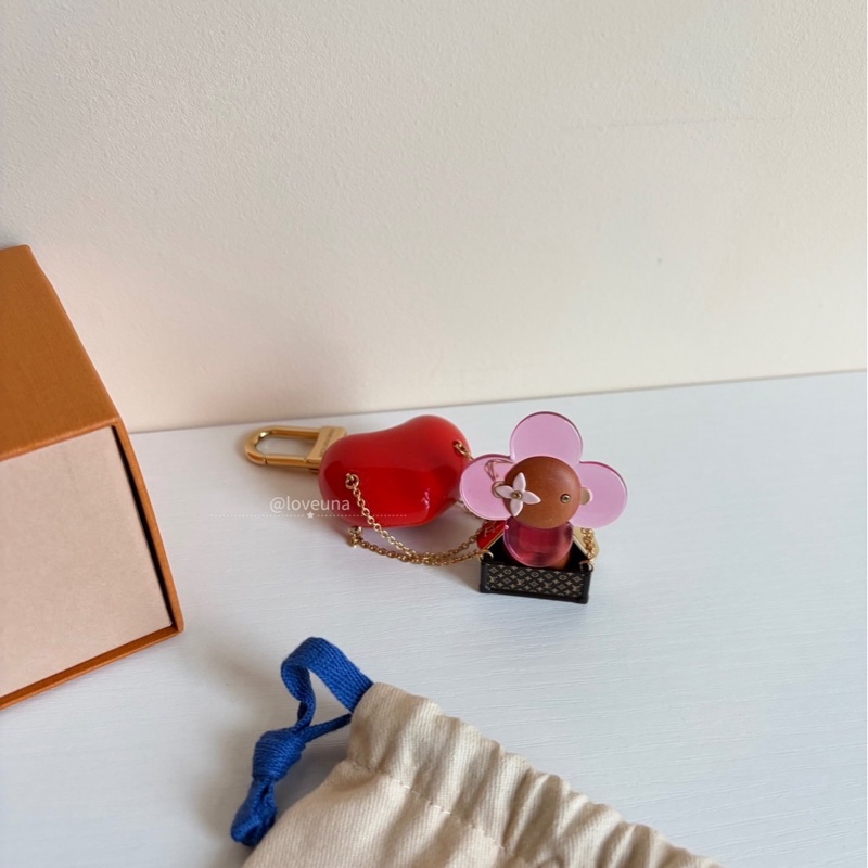 ❣️【NS級-全新閒置品】 LV 愛心熱氣球Vivienne掛飾-3
