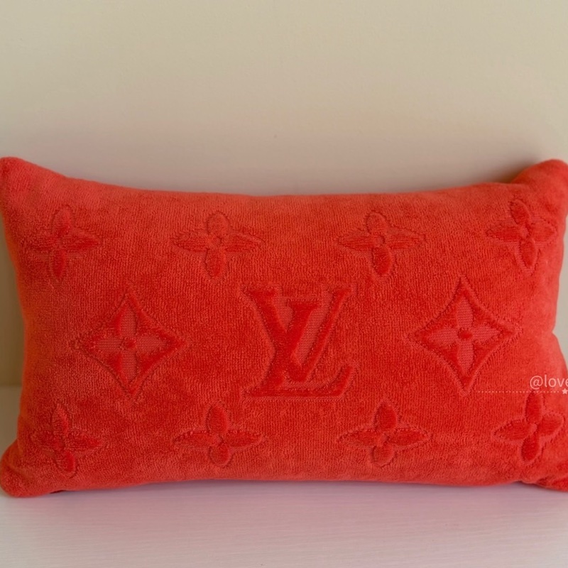 ❣️【NS級-全新閒置品】 LV橘紅長抱枕-3