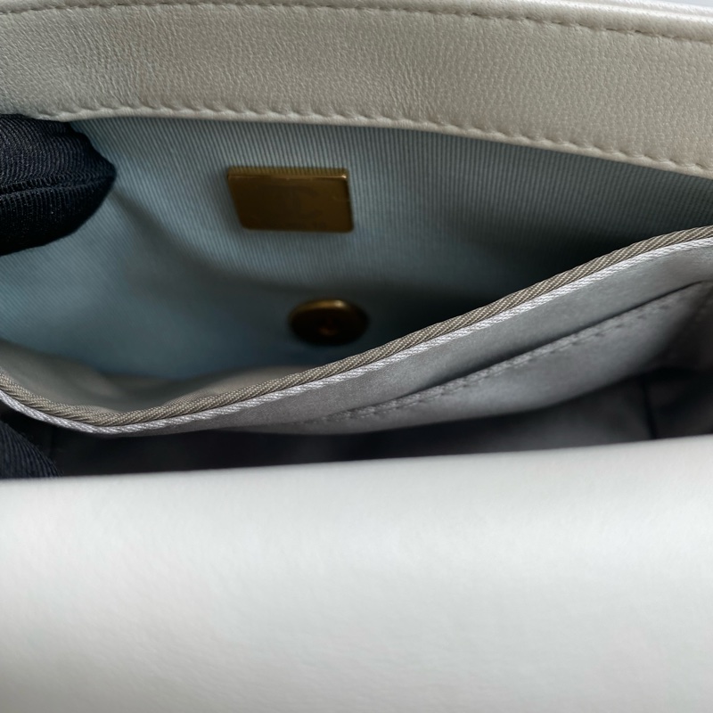 Chanel 白金珍珠調節扣 cf mini-11