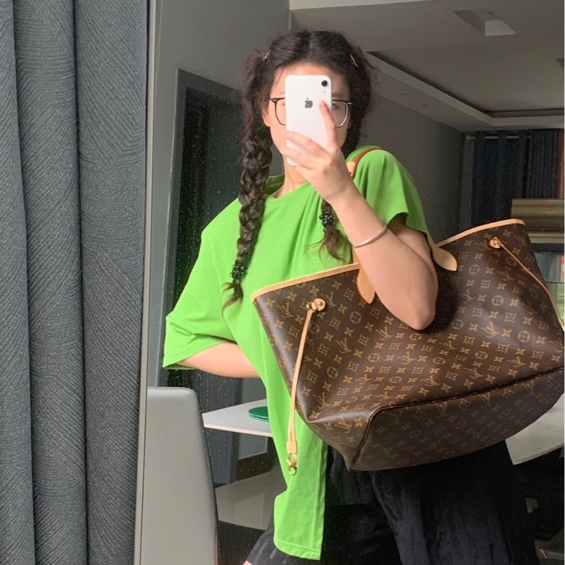 ❣️【S級-99成新】 LV 老花Neverfull大號子母購物袋-8