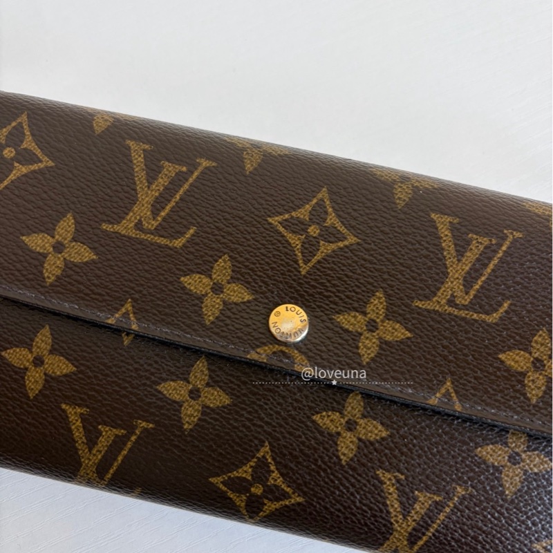 ❣️【AB級-9成新】 LV 老花小金豆長款錢包-5