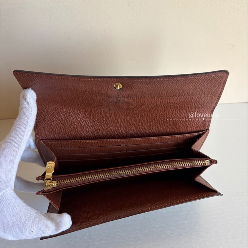 ❣️【AB級-9成新】 LV 老花小金豆長款錢包-7