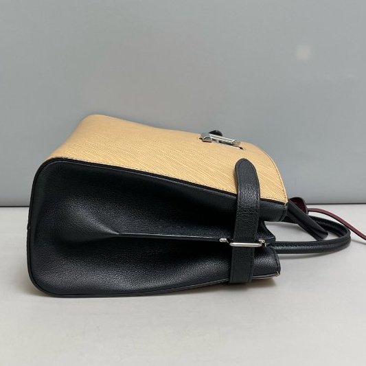 路易威登/Louis Vuitton Twist Tote奶茶色水波紋托特包-2