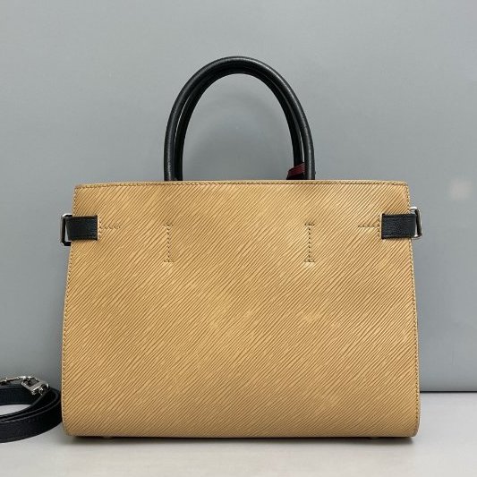 路易威登/Louis Vuitton Twist Tote奶茶色水波紋托特包-7