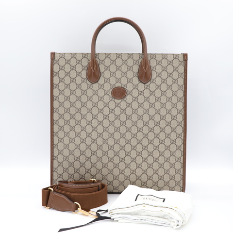 GUCCI 老花手提托特包
