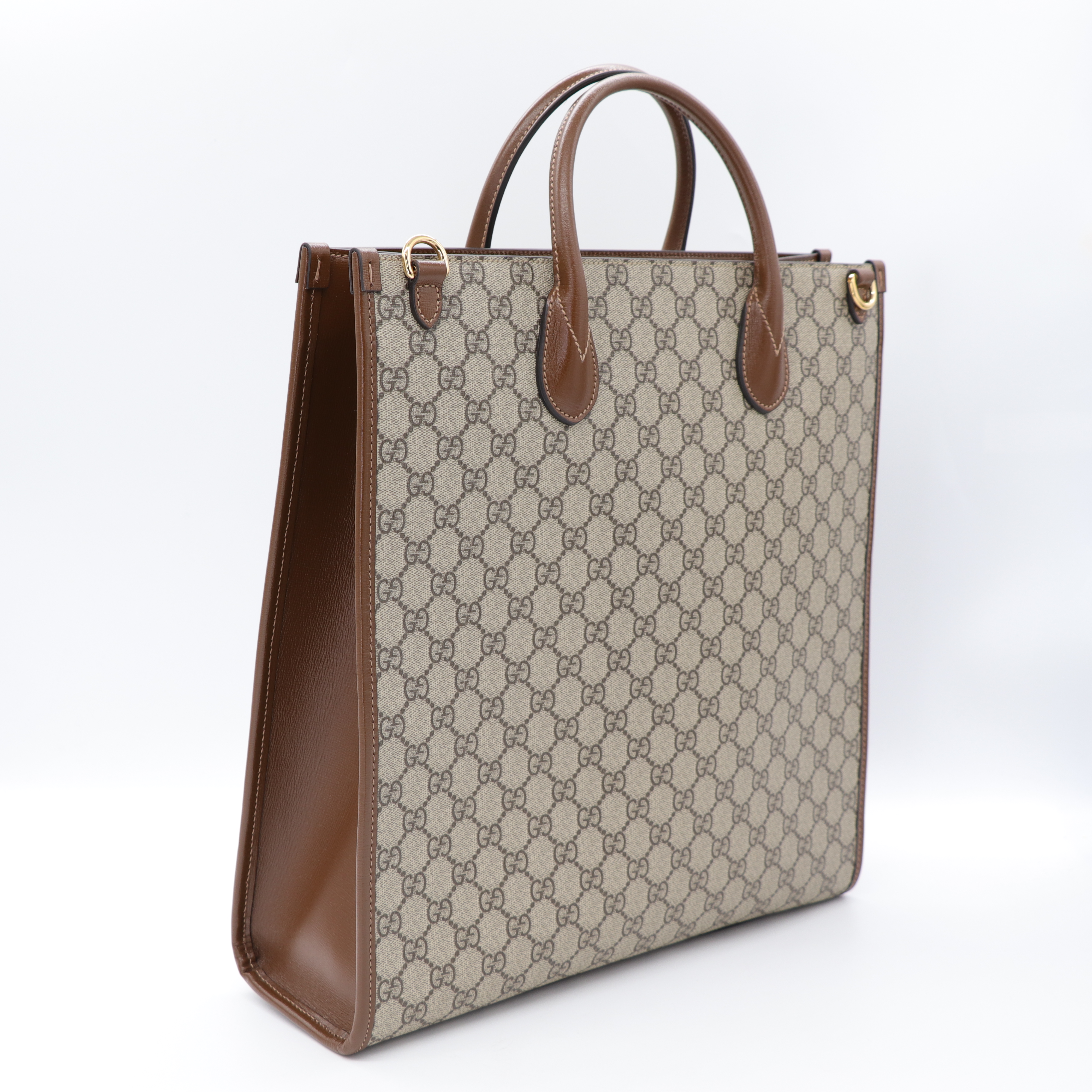 GUCCI 老花手提托特包-4