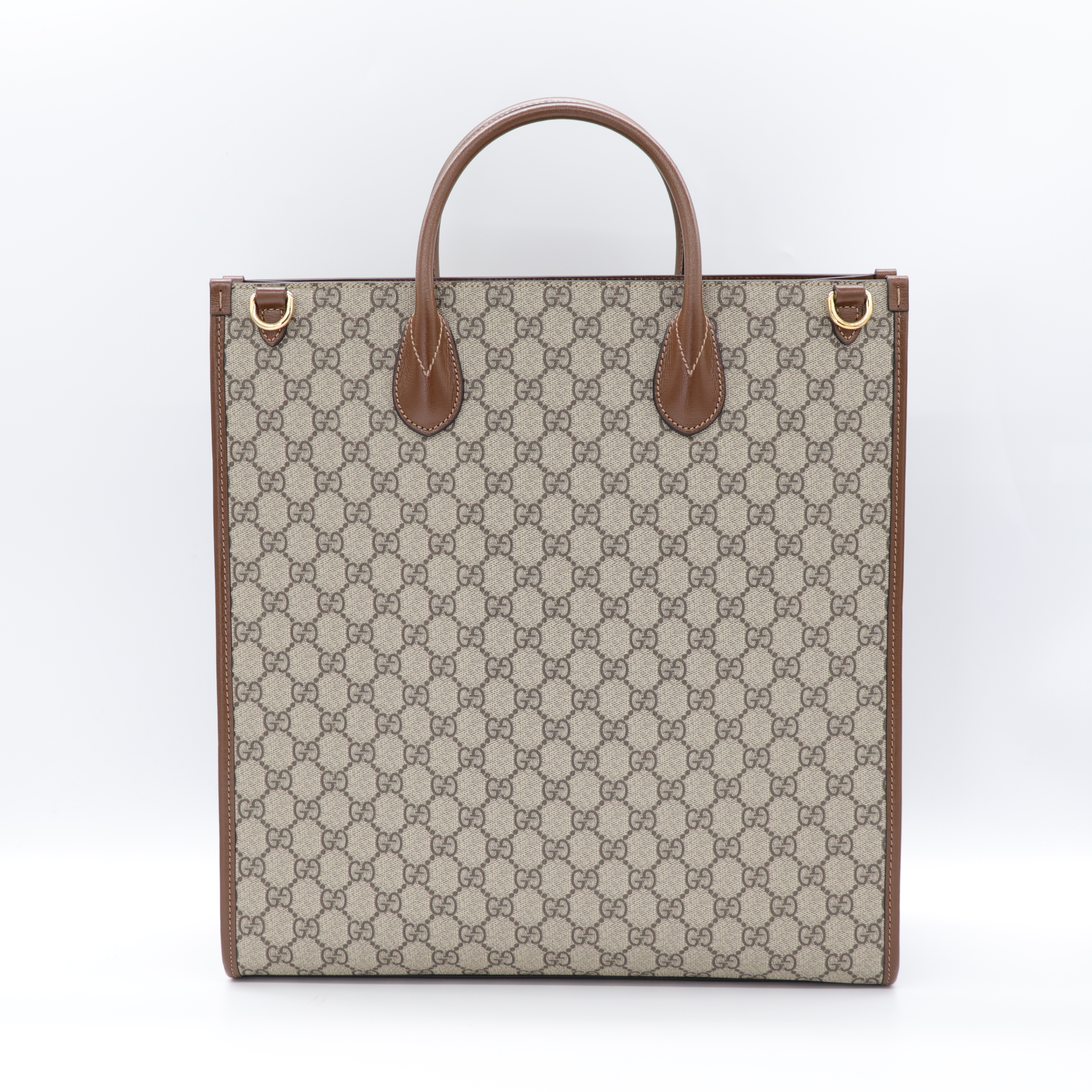 GUCCI 老花手提托特包-5