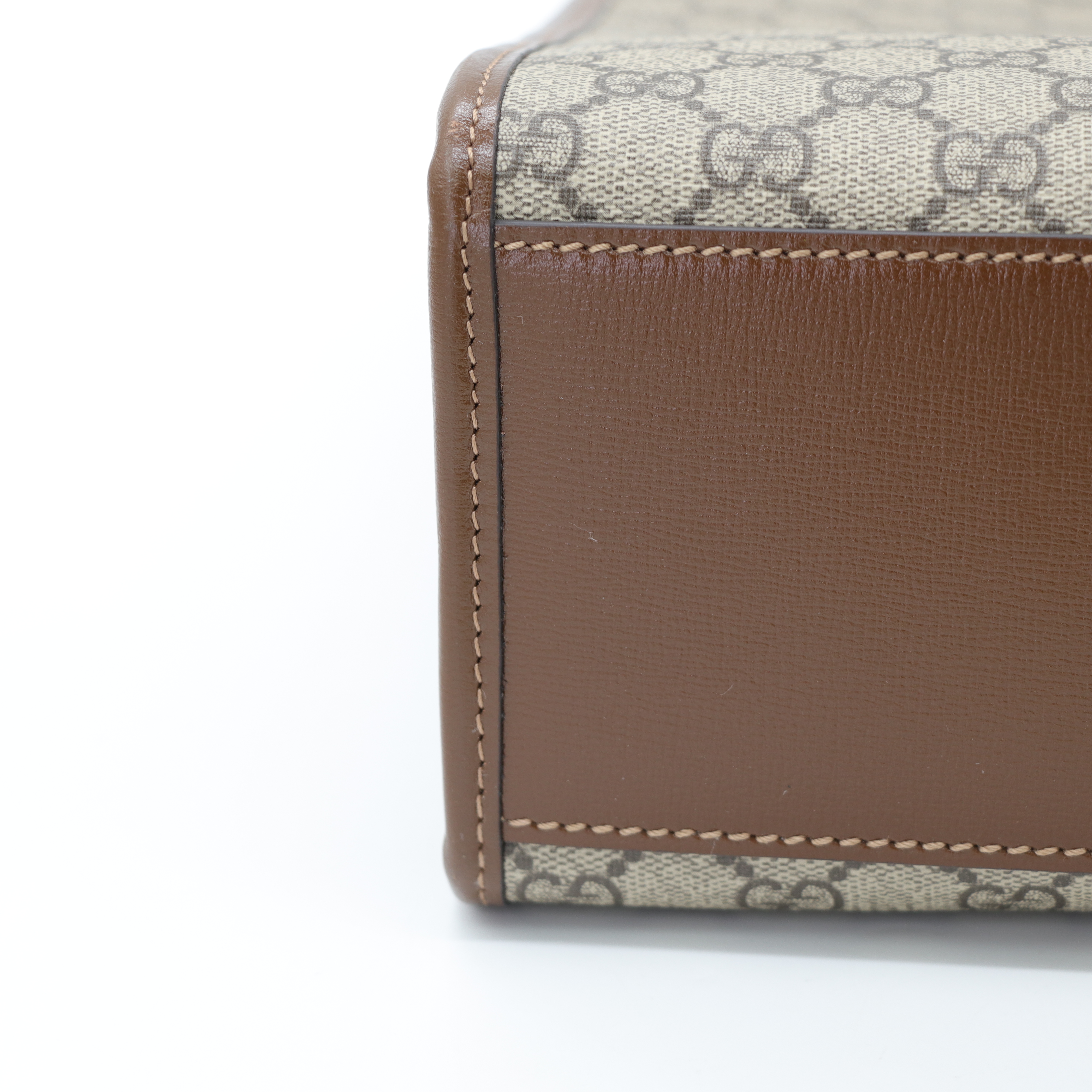 GUCCI 老花手提托特包-10