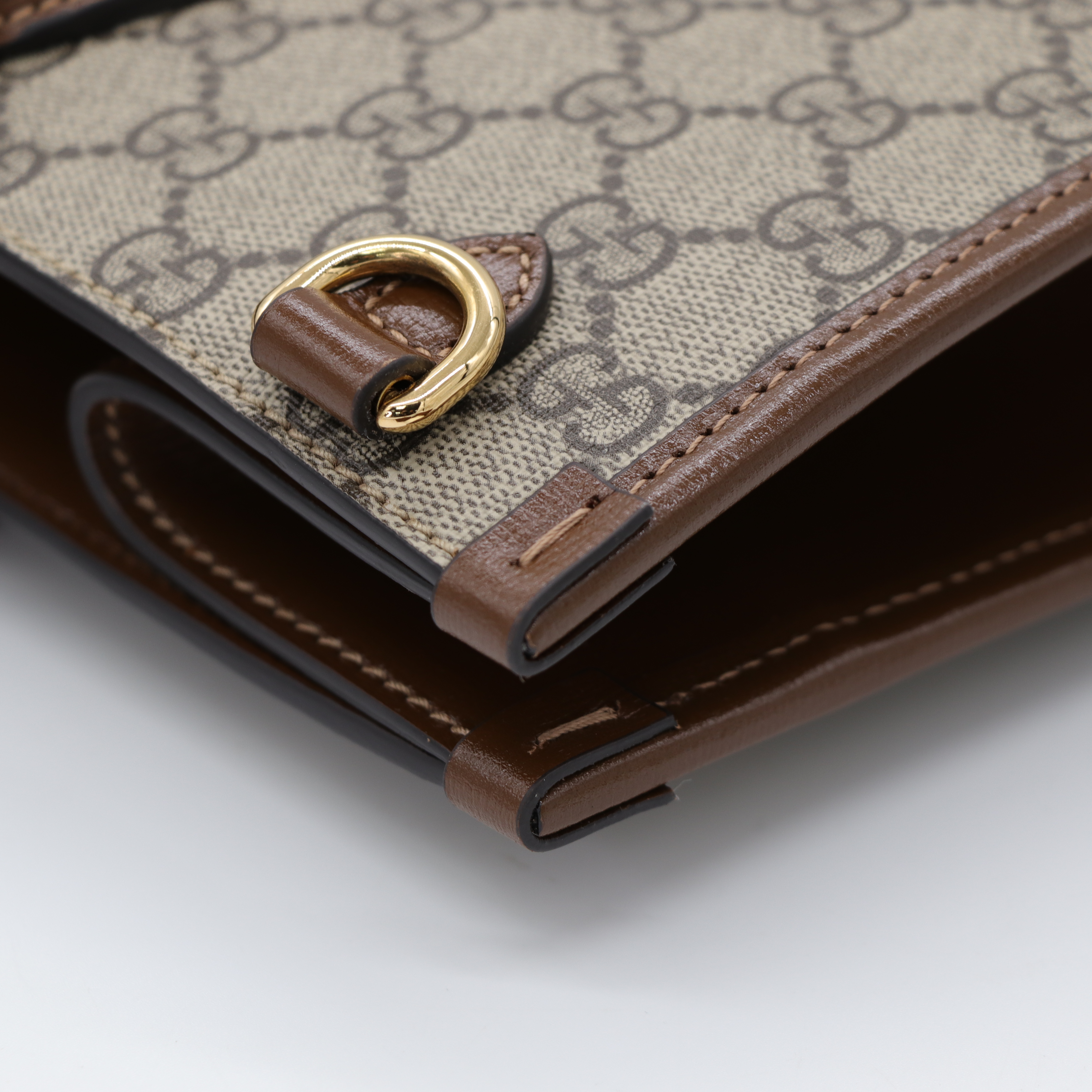 GUCCI 老花手提托特包-14