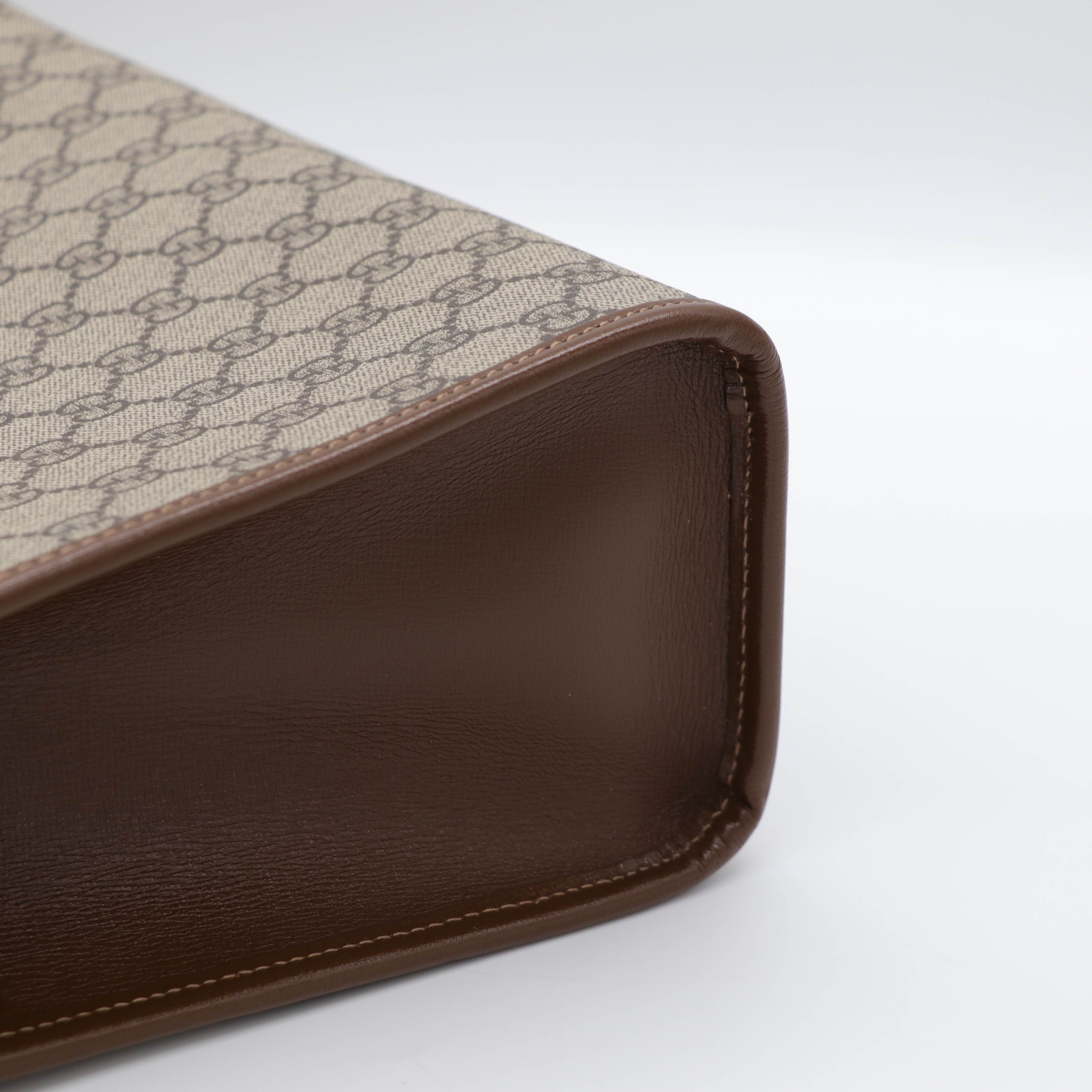 GUCCI 老花手提托特包-15