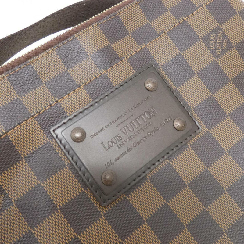 路易威登 Damier Pochette Plat 布魯克林 N41100 單肩包-3