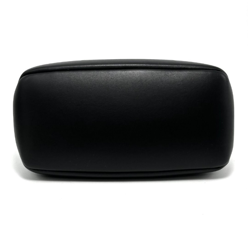 FENDI 黑金羊皮peekaboo Lconic 手提肩背斜背包20*15*9 9新 配件塵袋-3