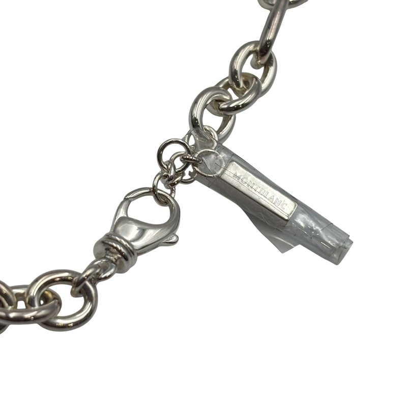 【美收精品】MontBlanc 萬寶龍純銀鑲珍珠貝母飾品珍珠母貝項鏈 C-382【隔月月中將轉賣至日本 上架期限30天】-5