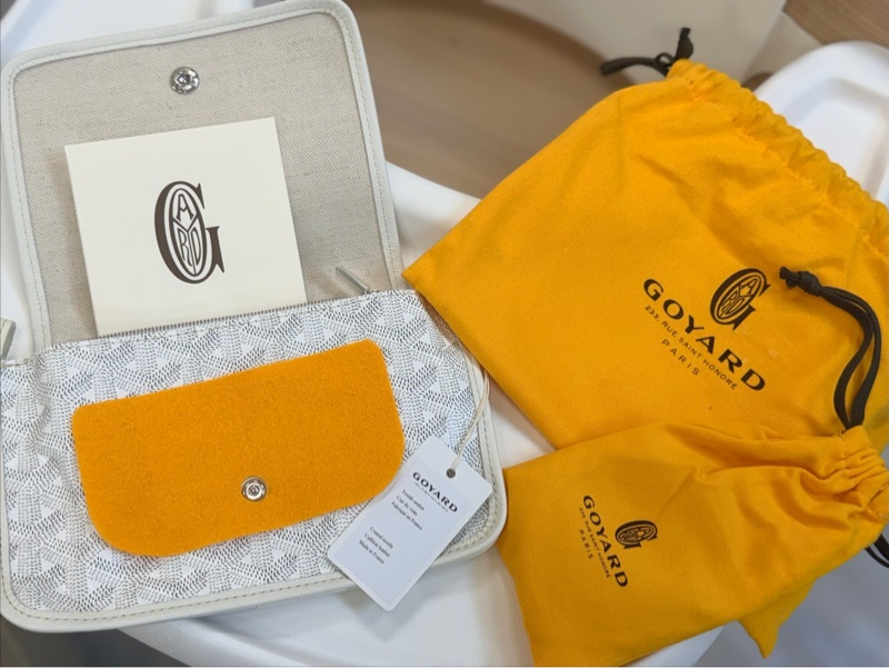 Goyard 白色全新 Plumet WOC 肩背/信封包-1