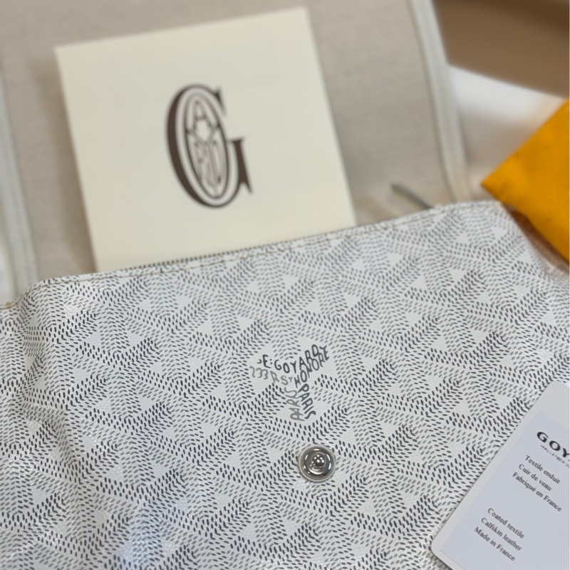 Goyard 白色全新 Plumet WOC 肩背/信封包-2