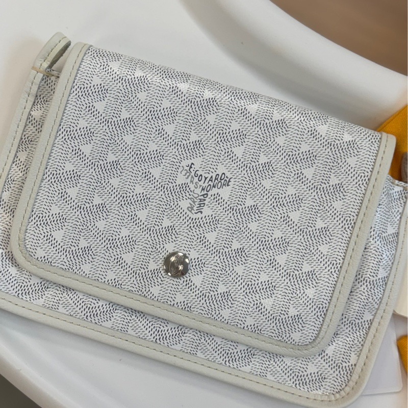 Goyard 白色全新 Plumet WOC 肩背/信封包-6