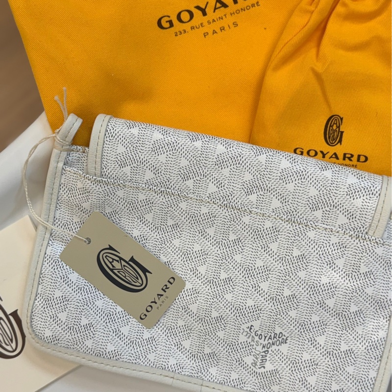 Goyard 白色全新 Plumet WOC 肩背/信封包-7