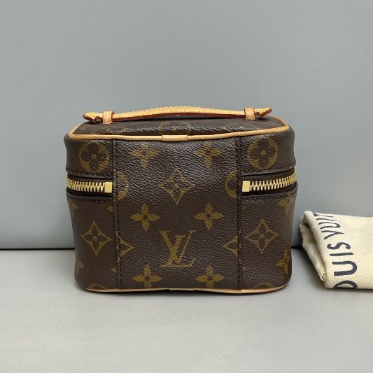 芯片款 路易威登/Louis Vuitton 老花Nano化粧包-1
