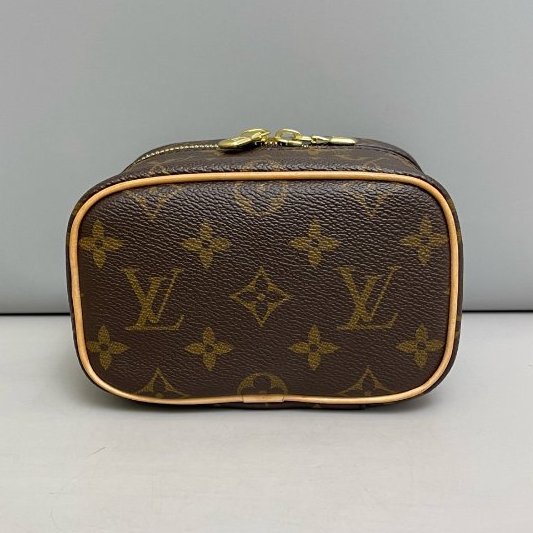 芯片款 路易威登/Louis Vuitton 老花Nano化粧包-5