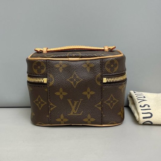 芯片款 路易威登/Louis Vuitton 老花Nano化粧包-7
