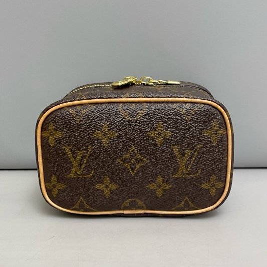 芯片款 路易威登/Louis Vuitton 老花Nano化粧包-8