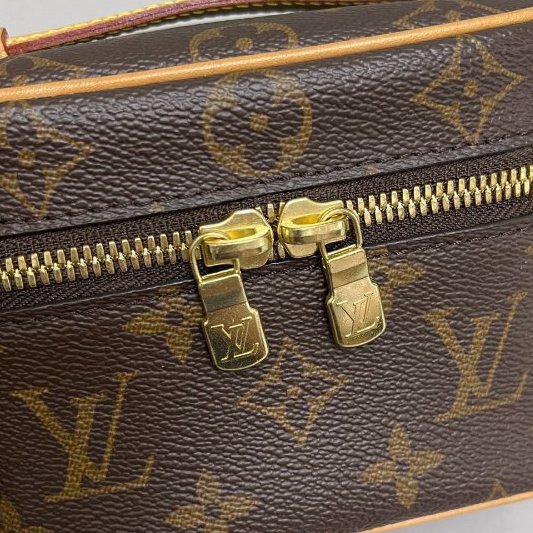 芯片款 路易威登/Louis Vuitton 老花Nano化粧包-11