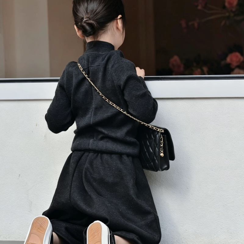 CHANEL香奈兒黑金金球調節扣WOC鏈條包🍨🍧-26