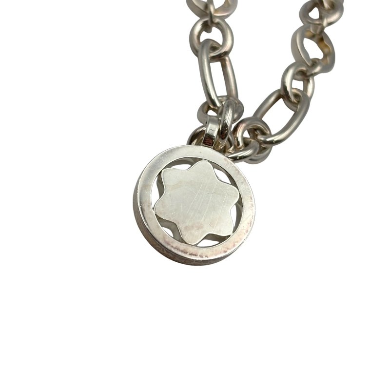 【美收精品】MontBlanc 萬寶龍純銀鑲珍珠貝母飾品珍珠母貝手鏈 C-383【隔月月中將轉賣至日本 上架期限30天】-7