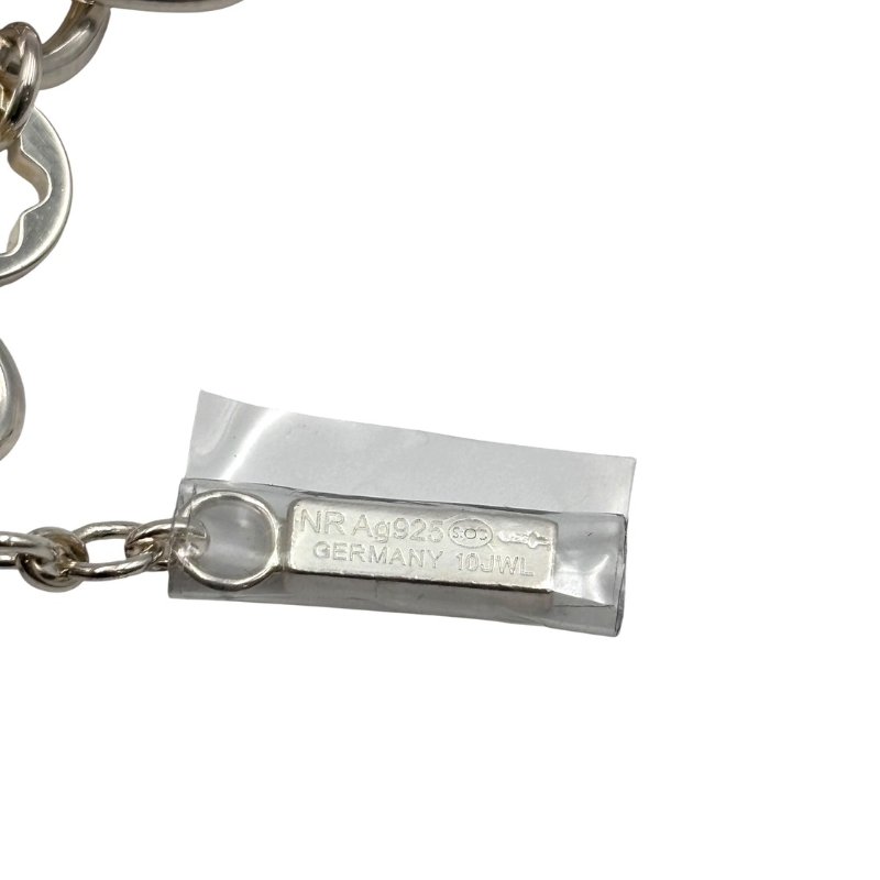 【美收精品】MontBlanc 萬寶龍純銀鑲珍珠貝母飾品珍珠母貝手鏈 C-383【隔月月中將轉賣至日本 上架期限30天】-8