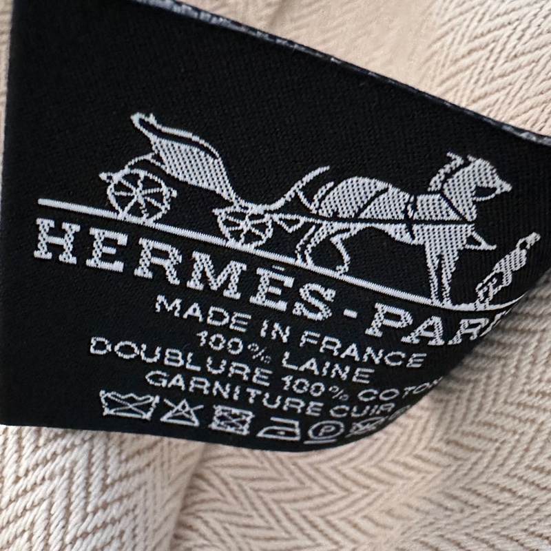 Hermes 飯盒包 稀有格紋手把-12