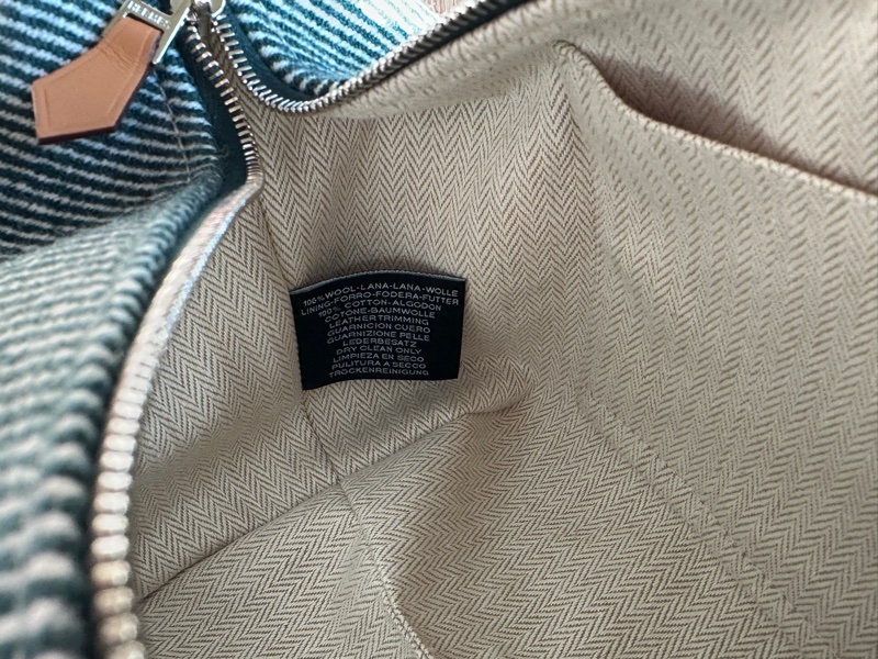 Hermes 飯盒包 稀有格紋手把-13