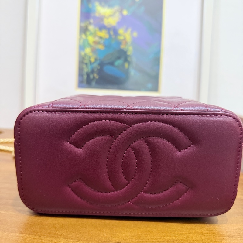 低於專櫃半價🫶🏻未使用95新✨香奈兒 山茶花調節扣 晶片款 長盒子 很美♥️-19