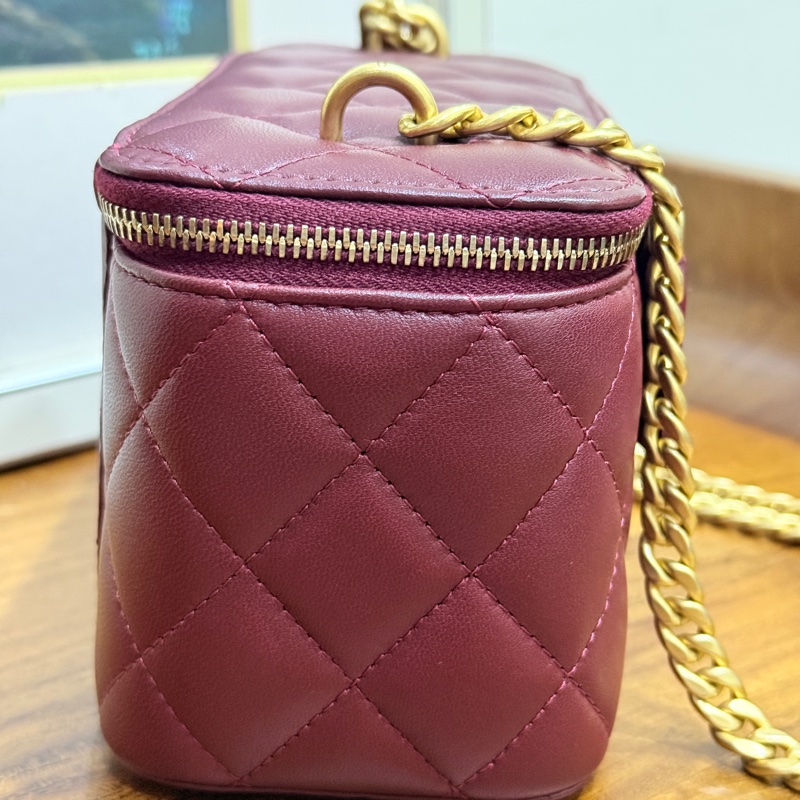 低於專櫃半價🫶🏻未使用95新✨香奈兒 山茶花調節扣 晶片款 長盒子 很美♥️-25