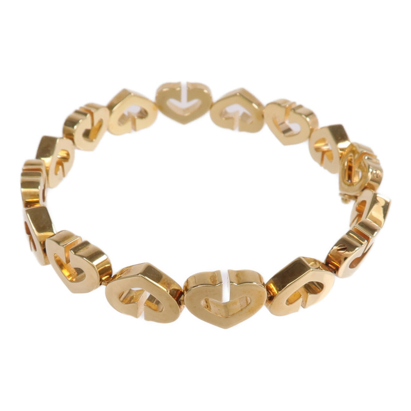 CARTIER 18K黃金Heart Bracelet手鏈-1